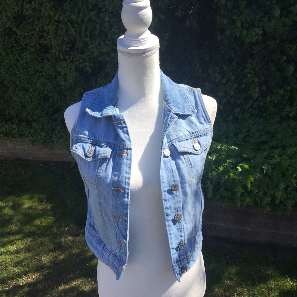 Old Navy denim vest